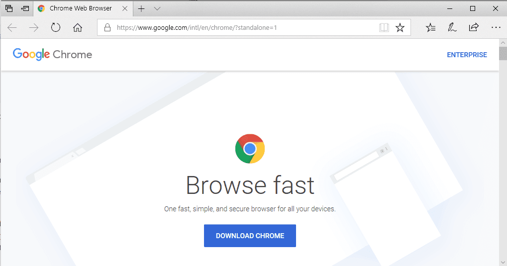 Google Chrome Download 2018 Pc